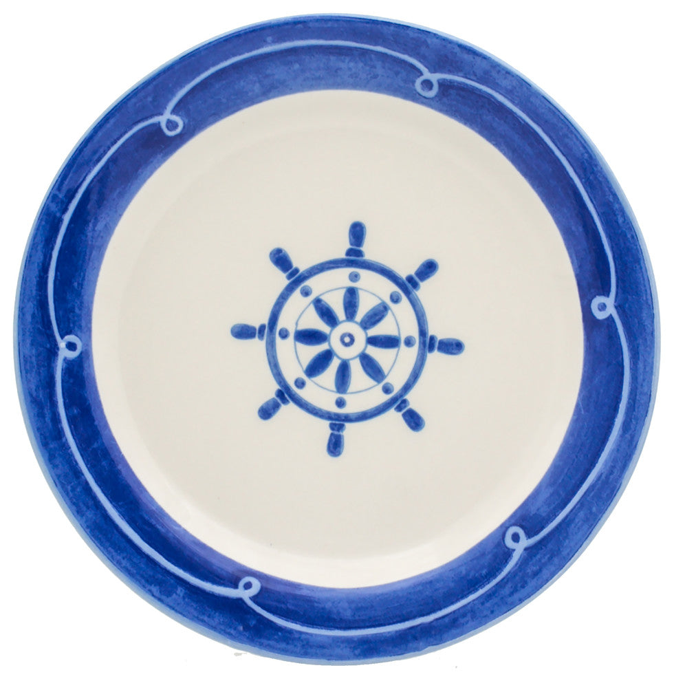 Ahoy 4 Piece Assorted Salad Plate Set