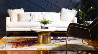 Rug Unique Loom Estrella Beige Rectangular 5' 0 x 8' 0