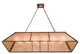 48 Long Tri-Panel Oblong Pendant