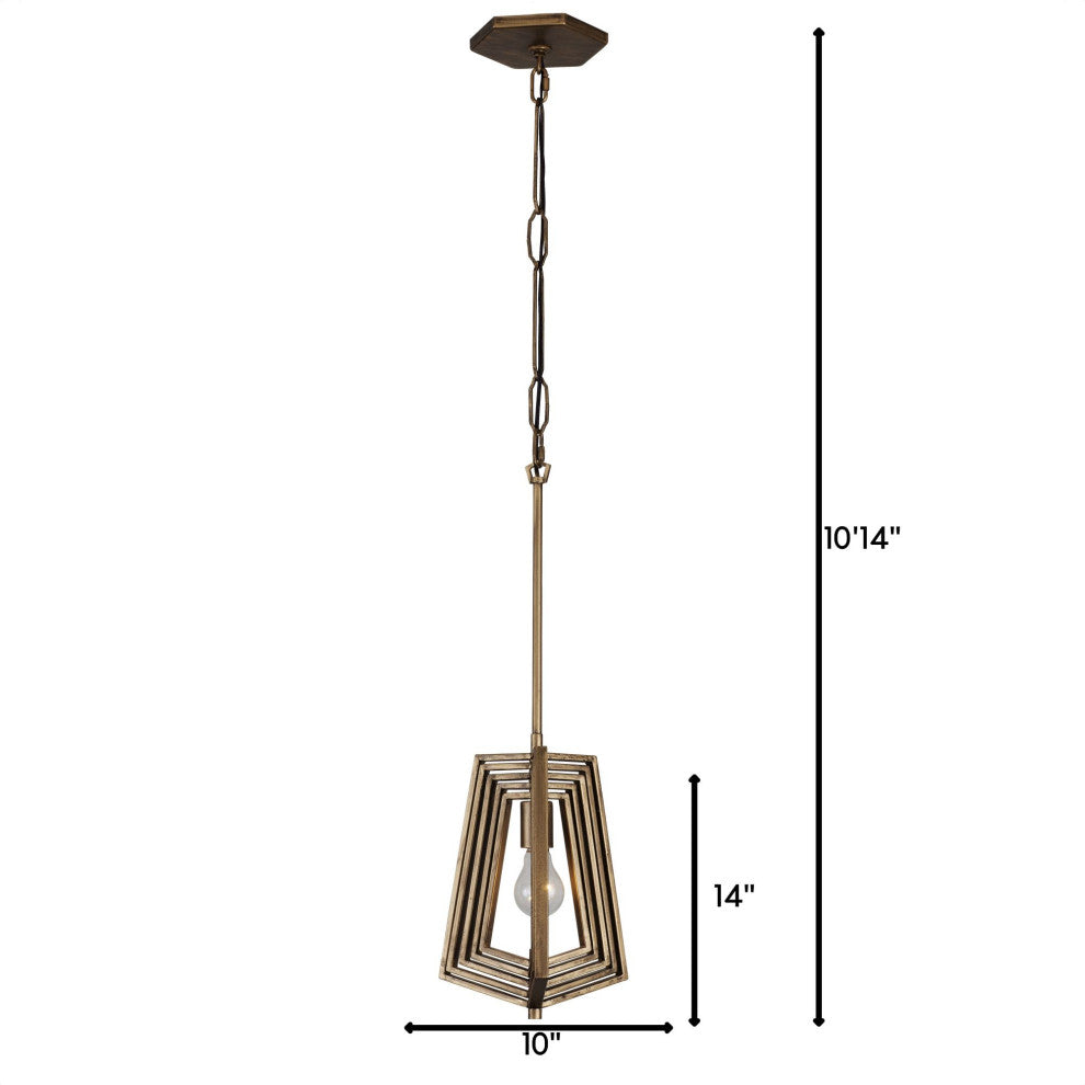 Varaluz-262P01BL-One Light Pendant Black