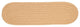 Rhody Rug Wool Solid Stair Tread Rug, Wheat, 8"X28"