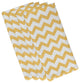 Chevron Decorative Napkin, Yellow, Set of 4