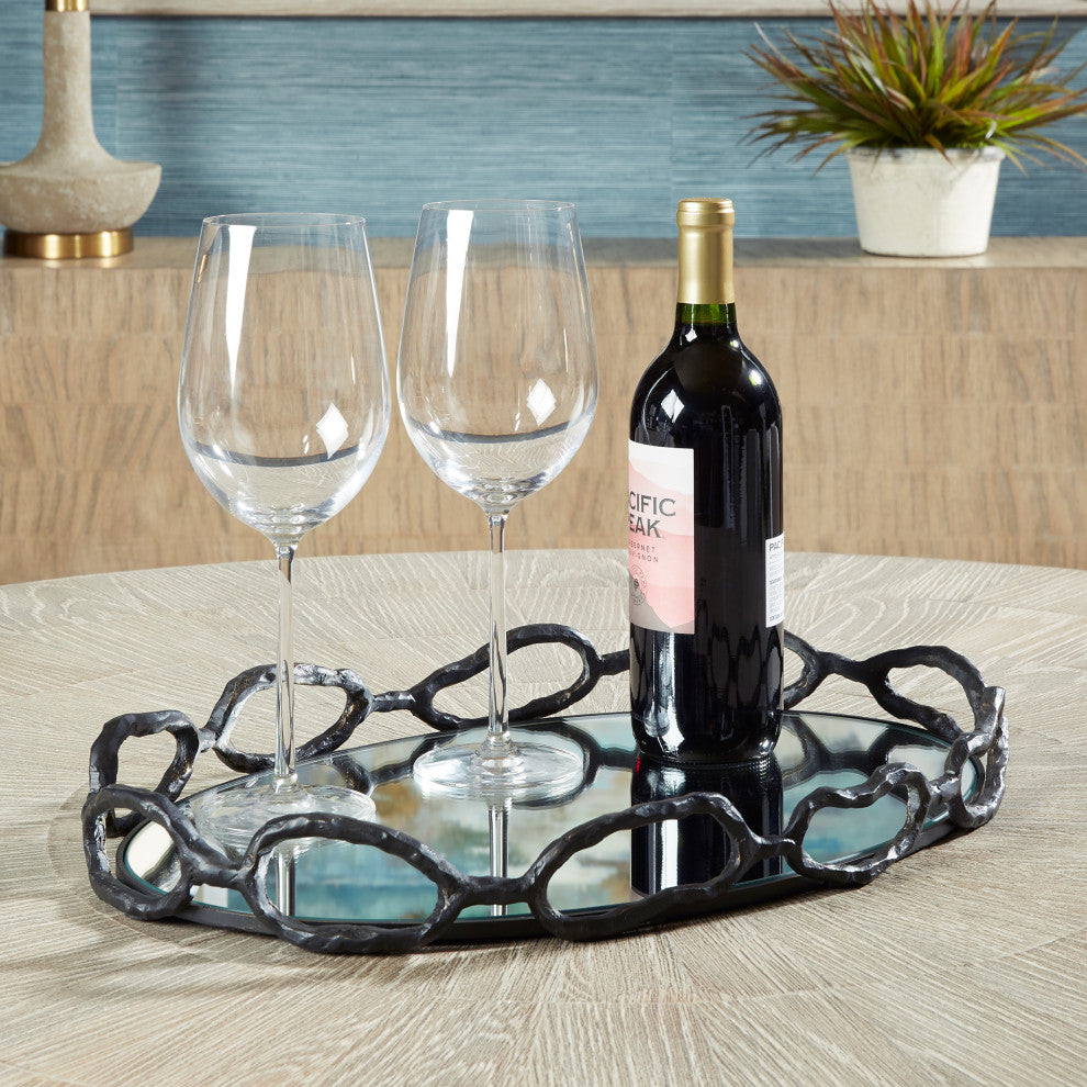 Uttermost - 18000 - Tray - Cable - Rustic Black