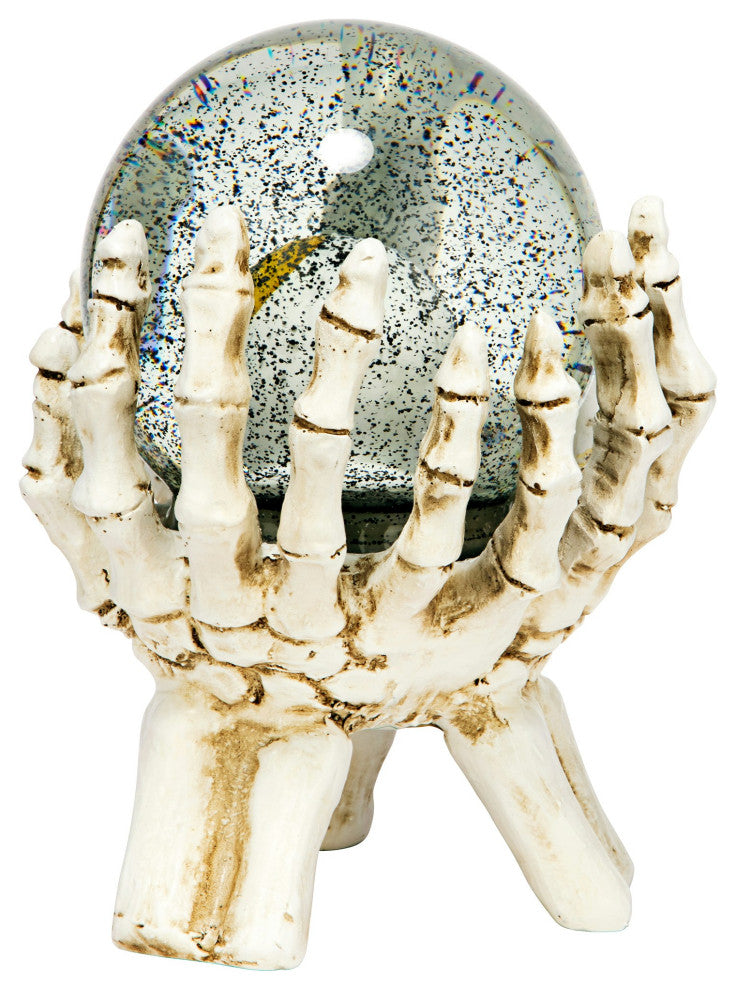 All Seeing Eye Of The Skeleton Water Globe