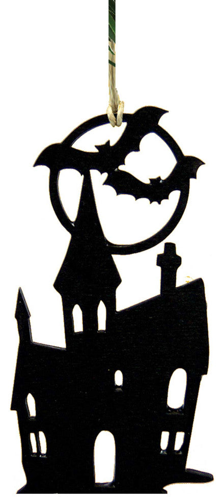 Haunted House Ornament, Set of 3, Magnet