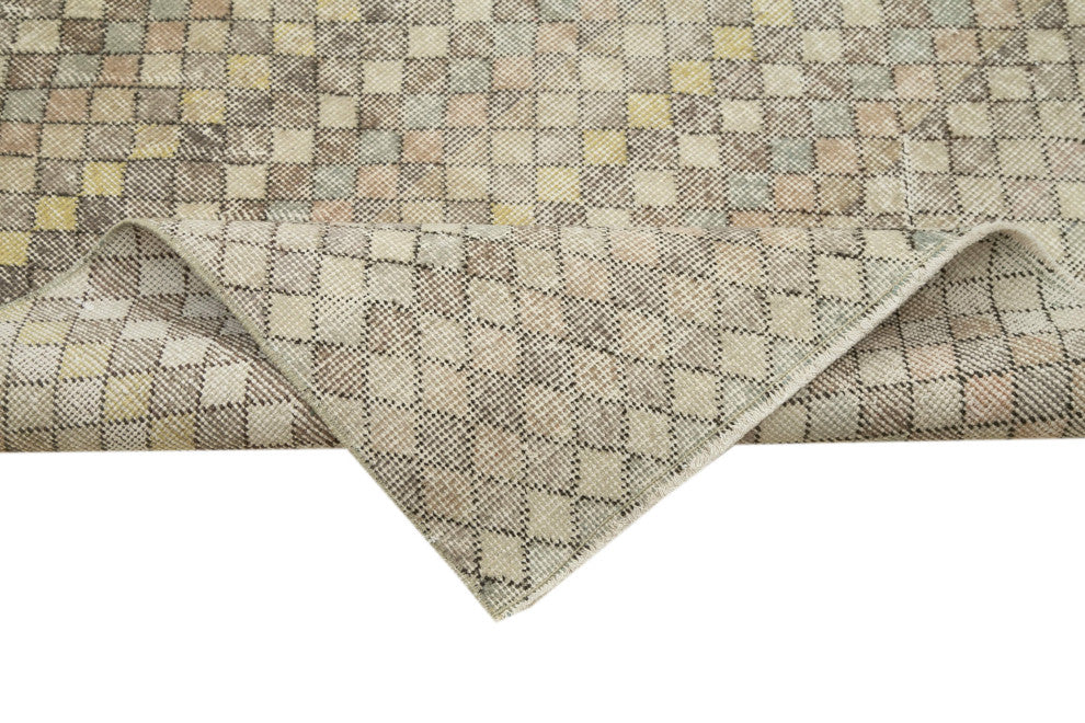Rug N Carpet - Hand-knotted Turkish 4' 8'' x 8' 10'' Vintage Area Rug