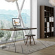 Modern Modular Large Bookcase & Display Shelves, Natural Walnut