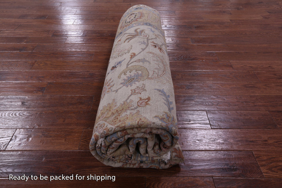 Persian Tabriz Hand Knotted Wool Rug 8' 1" X 9' 10" Q9023