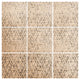 Deny Designs Holli Zollinger Rustic Diamond Wood Wall Mural, 3'x3'