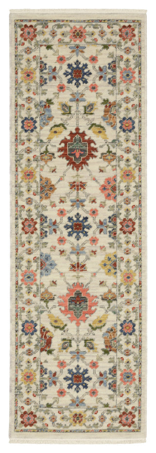 Oriental Weavers Lucca 093W1 Traditional Rug, Ivory, 3'3"x5'