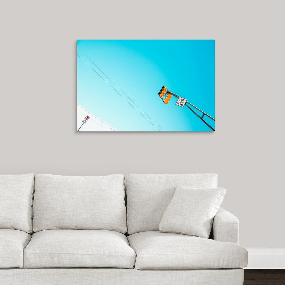 "Crosswalk" Wrapped Canvas Art Print, 36"x24"x1.5"