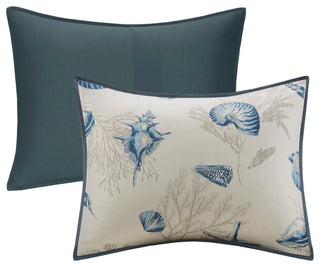 Madison Park Printed 7-Piece Comforter Set, Queen, Comforter Set