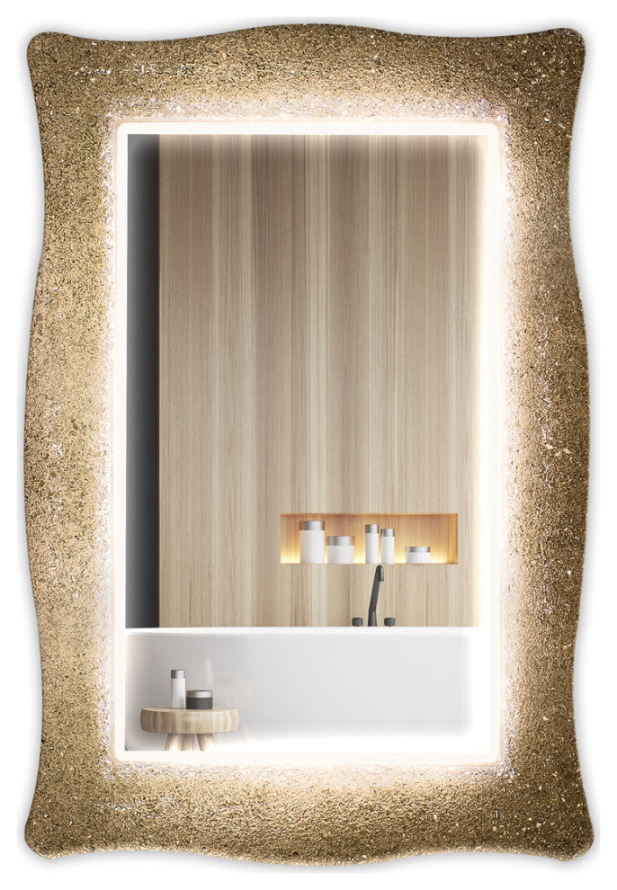 Chia Luxury Crystal Single Vanity Mirror