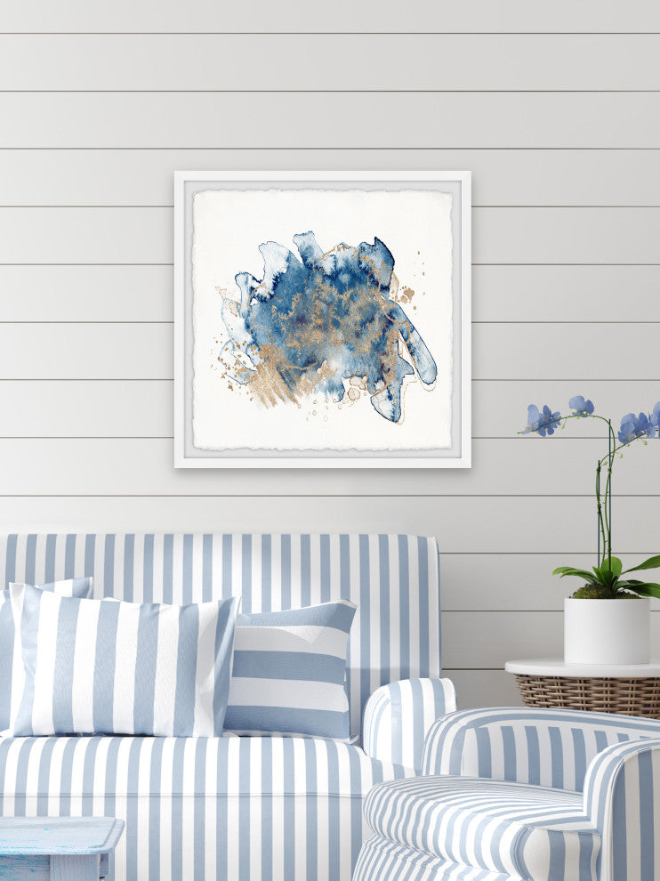 "Electric Dreams" Framed Painting Print, 32x32