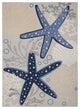 8' X 11' Blue And Gray Indoor Outdoor Area Rug