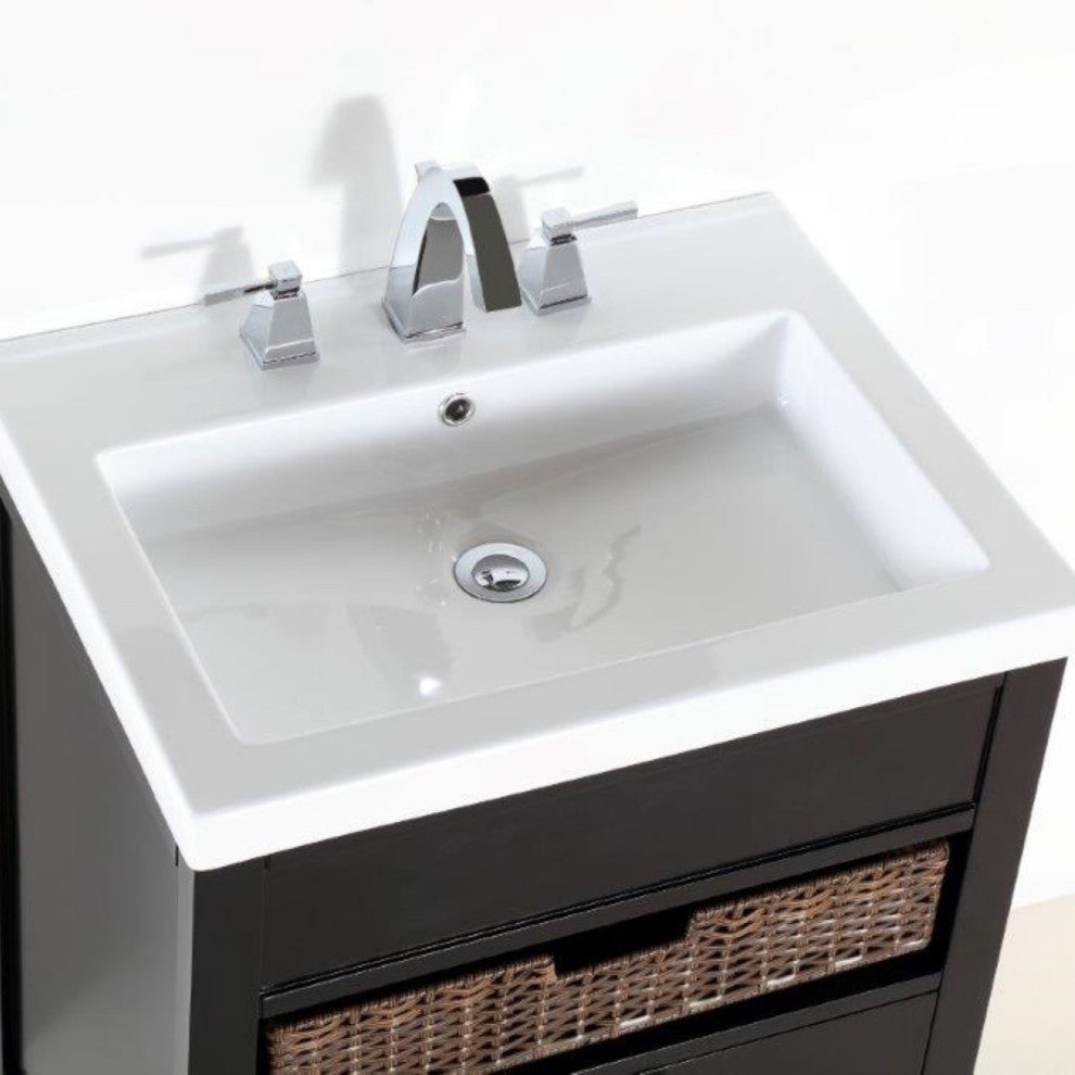 Laurel 24" Single Sink Vanity, 24"