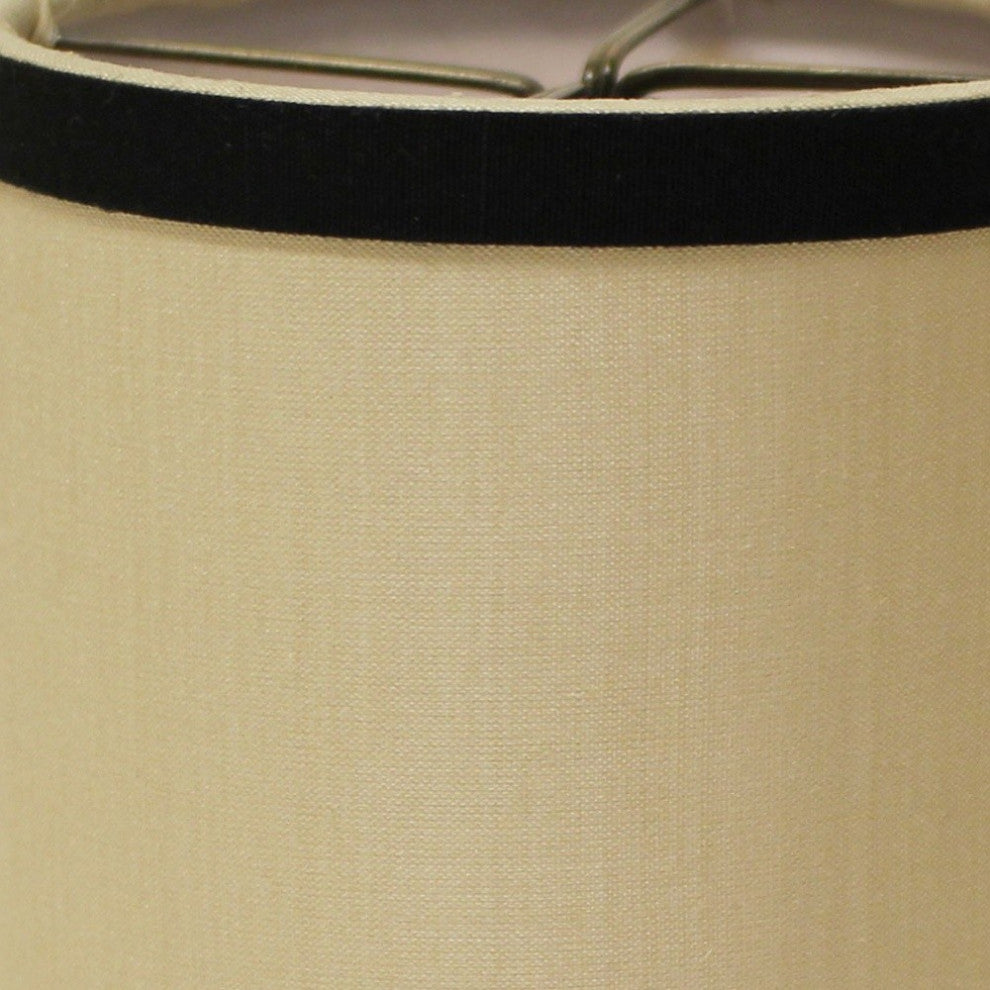 5" Inherent Set of 6 Drum Chandelier Pongee Silk Lampshades