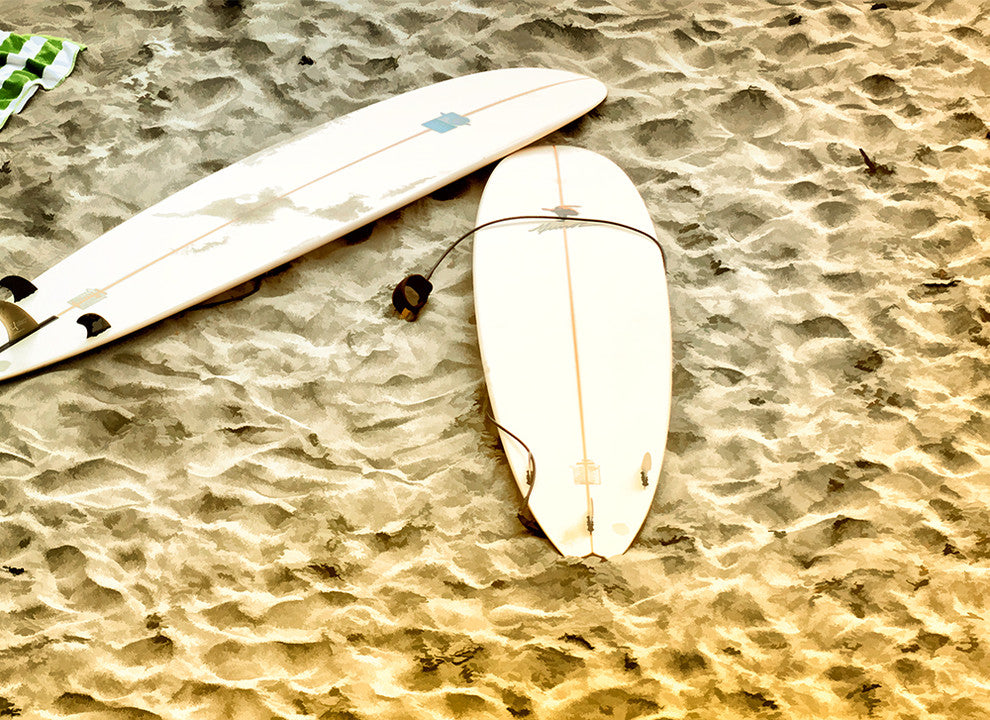 "Surf's Up One" Metal, 32"x44"