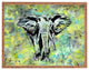 Amy Smith The Tough Elephant Rectangular Tray, 18"x14"