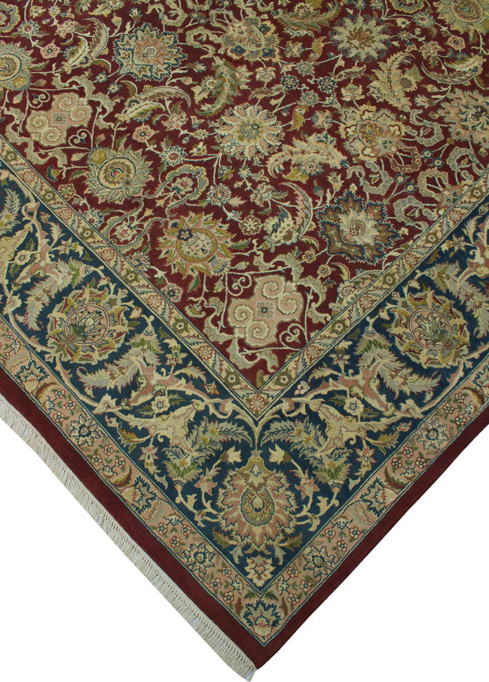 Pak-Persian Agra Red Rug, 8'0x9'10