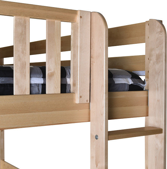 Becks Queen Size Loft Bed, White