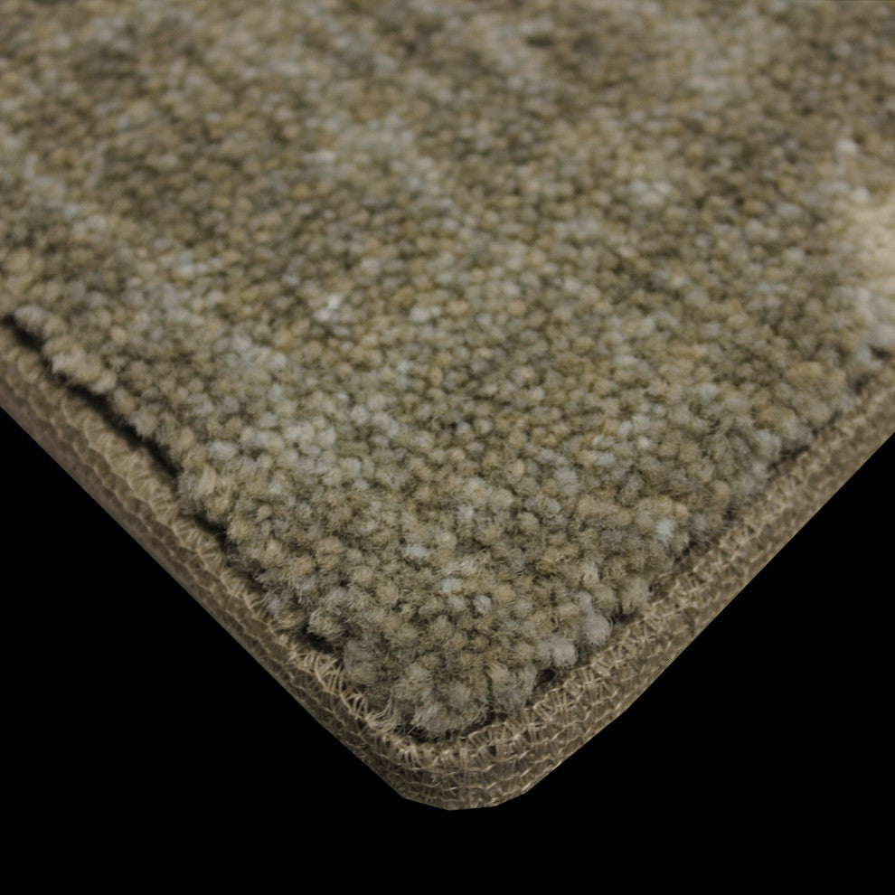 Floral Pattern 3/8 Thick Indoor Area Rug Carpet, Lambswool, 7x9