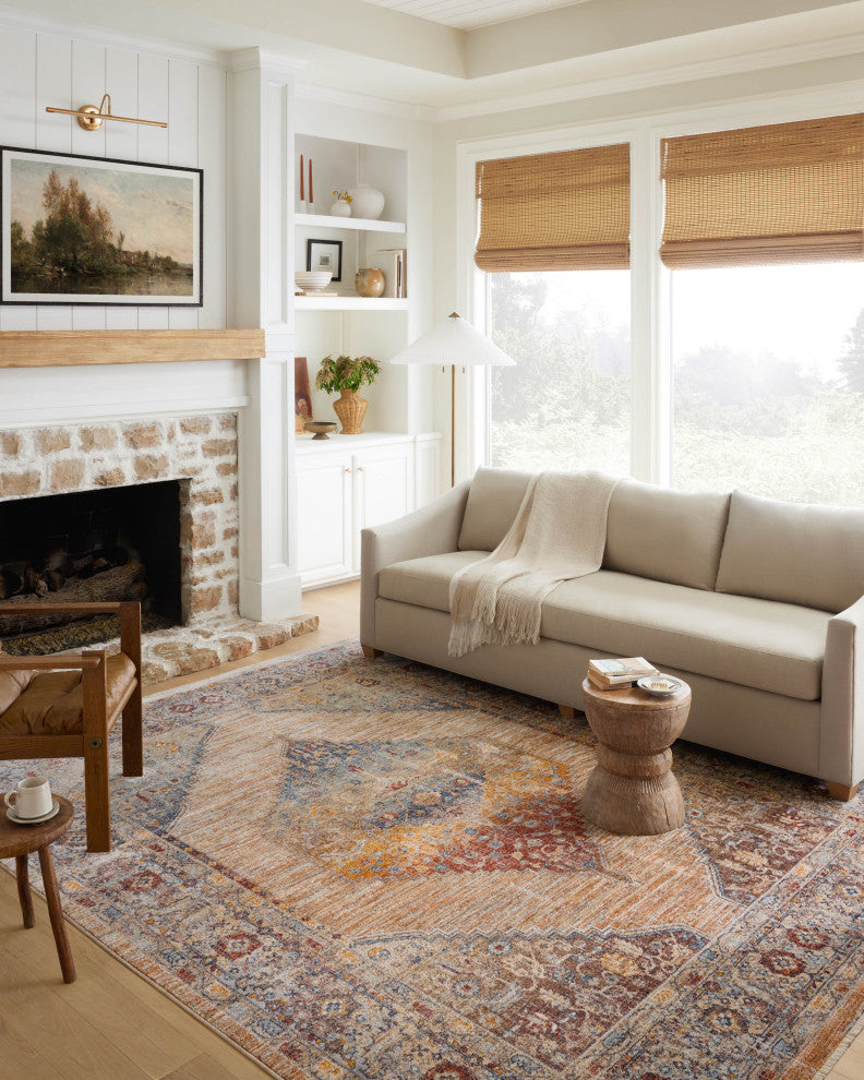 Loloi II Sorrento Multi/Sunset 3'11"x5'7" Accent Rug