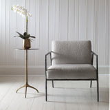 Uttermost Beacon Gold Accent table