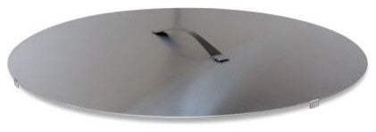 Large 31'' Fire Pit Lid, Stainless Steel