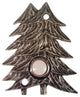 Twin Pines Door Bell, Large, Pewter