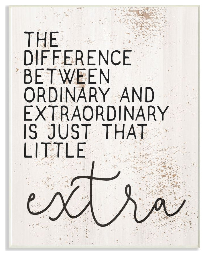Little E"xtra Inspirational Word Te"xtured Design, 12"x18"