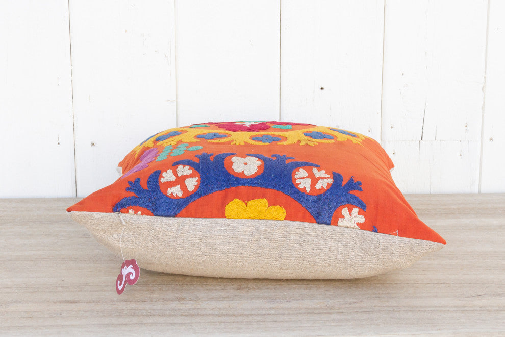 Gulnoor Vintage Suzani Square Pillow