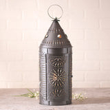 21" Lantern, Smokey Black