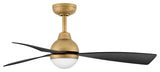Hinkley Una LED Ceiling Fan, Heritage Brass, 44"
