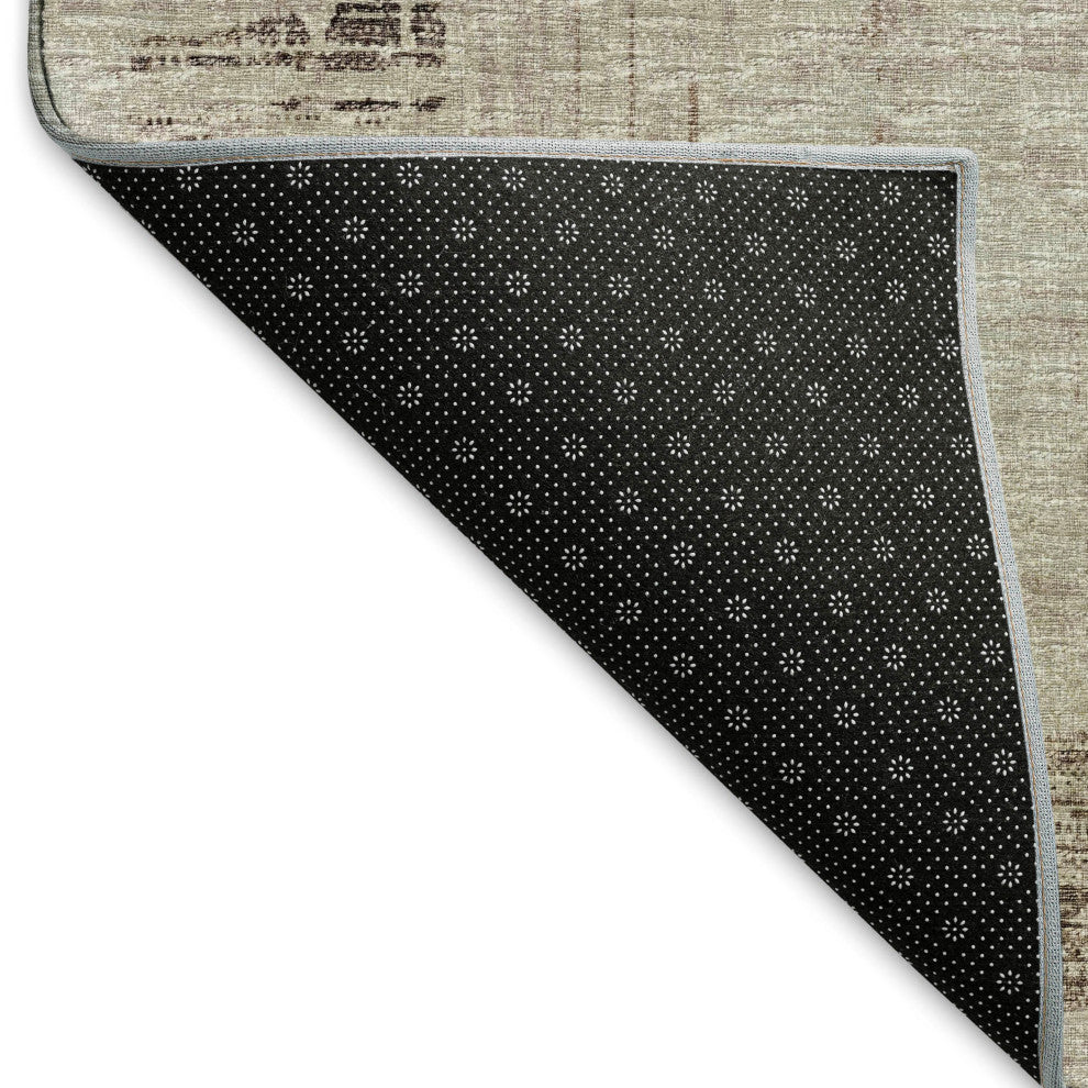 Addison Premium Washable Mayfield AMF121 Brown 9' x 12' Rug