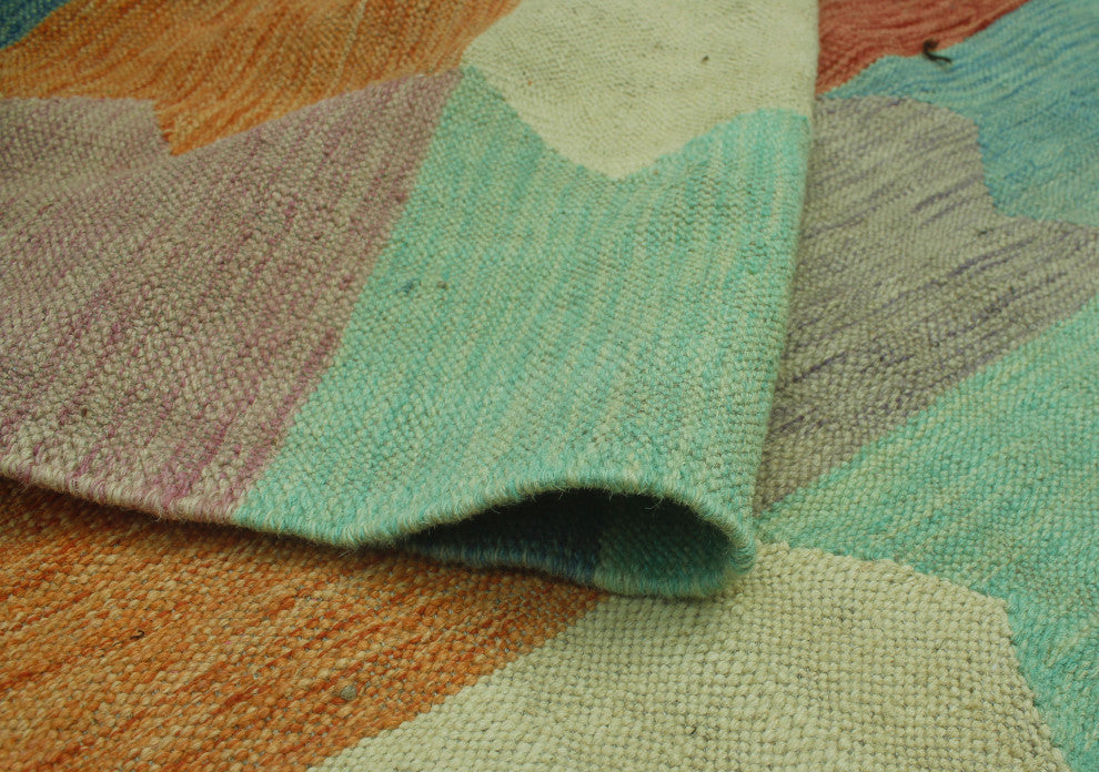 Winchester Kilim Haseeb Green Rug