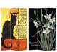 6'' Tall Double Sided Chat Noir Room Divider