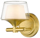 Innovations 311-1W-SG-CLW-LED 1-Light Bath Vanity Light, Satin Gold