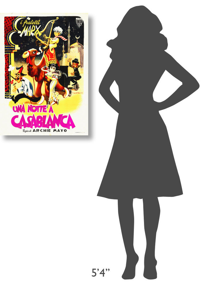 Marx Brothers, Italian, A Night In Casablanca 01, 22x30