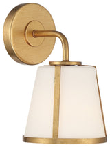 Fulton 1 Light Antique Gold Wall Mount