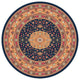 Zanza, Orange, 8' Round