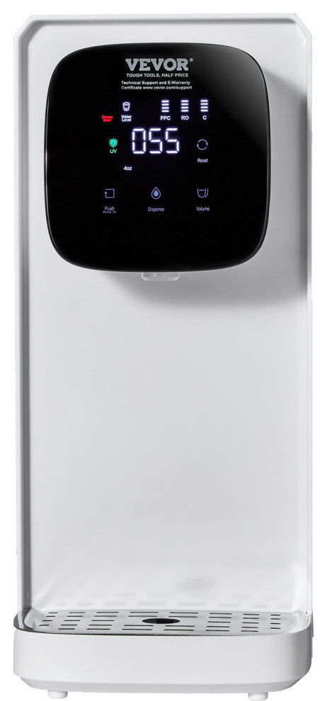 VEVOR Reverse Osmosis System Countertop Water Filter 5-Stage Purification Home