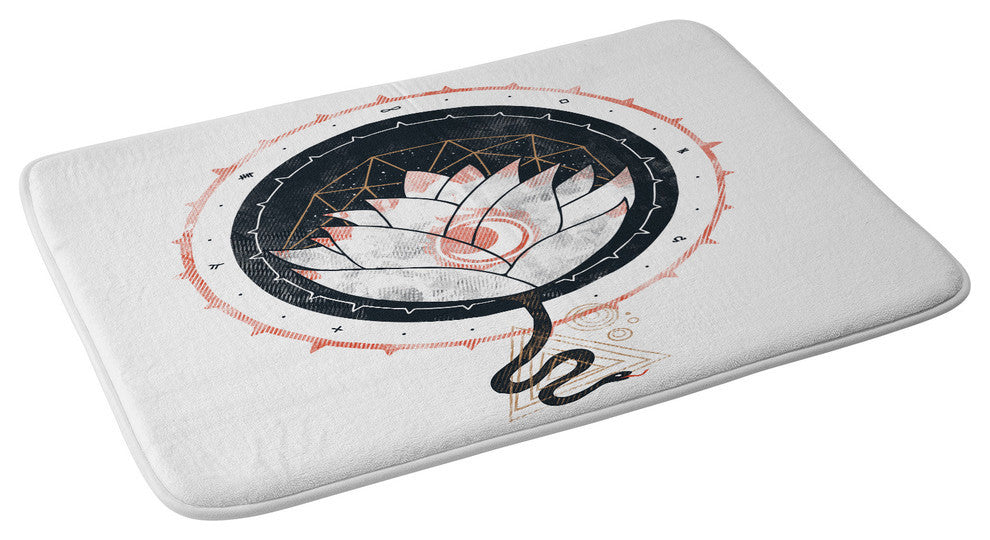 Hector Mansilla Lotus Memory Foam Bath Mat