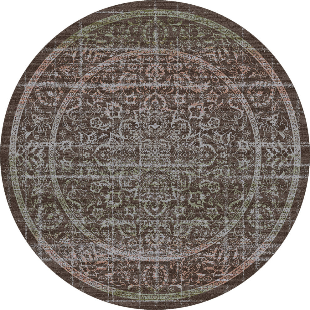 Montreal, Brown, 8' Round