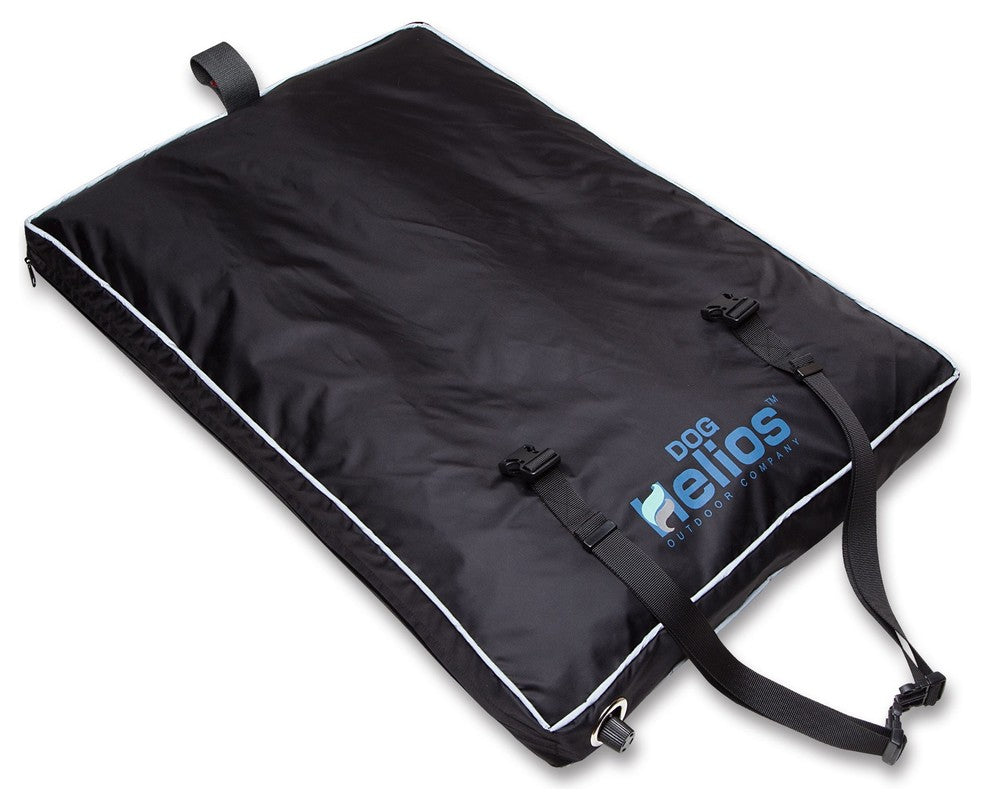 Dog Helios Aero-Inflatable Outdoor Waterproof Pet Bed Mat, Black, Small