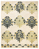 Eclectic, One-of-a-Kind Hand-Knotted Area Rug Ivory, 8' 5" x 10' 4"