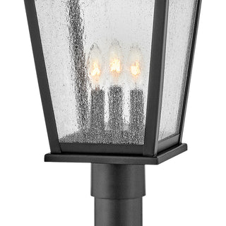 Hinkley Kingston Large Post Top Or Pier Mount Lantern, Black