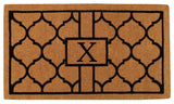 Pantera Monogram Doormat, Extra-Thick 3'x6', Letter X