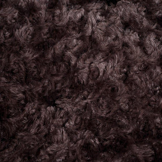 Lavish Cusion Pillow Furry Pet Bed, Large, Chocolate