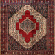 Ahgly Company Indoor Square Traditional Area Rugs, 8' Square